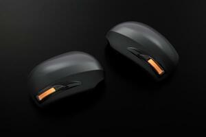 200系 クラウン マジェスタ LEDウインカーミラー フット付 純正色1F7/ポジション橙光 ドアミラー カバー交換 在庫処分特価