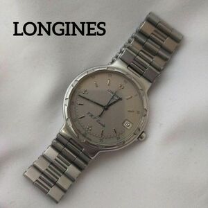 LONGINES ロンジン コンクエスト クォーツ 腕時計 シルバー ブランド メンズ 銀 ヴィンテージ ファッション ジャンク