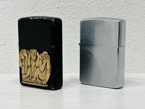 ◇ ZIPPO ジッポー BRADFORD.PA オイルライター2点まとめ 着火動作未確認 コレクション 現状品◇