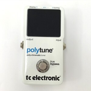 □○【同梱可】【60】中古品 TC ELECTRONIC ティーシー エレクトロニック Polytune ポリフォニック チューナー 本体のみ 動作確認済