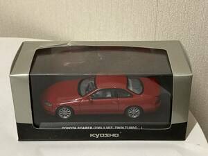 送料無料　Kyosho 京商 KYOSHO 1/43 トヨタソアラ (Z30) 2.5GT ツインターボL/レッド