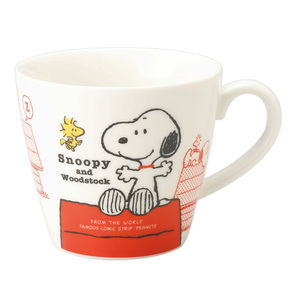 スヌーピー スヌーピーズハウス ニューボーン マグ 白 SNOOPY キッチン用品 マグカップ 食器