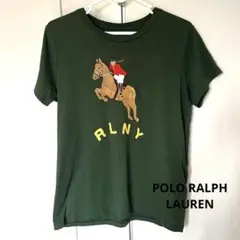 【POLO RALPH LAUREN】Ｔシャツ　レディース　M グリーン