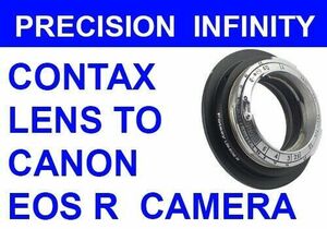 CONTAX RF NIKON S KIEV RF レンジファインダーレンズ → CANON EOS Rミラーレスカメラ★レンズアダプター★コンタックス★ニコン★キエフ