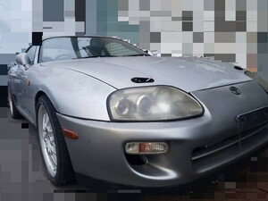 一時抹消書類有り☆JZA80 スープラ Supra ターボ　6MT　社外タービン　車高調　マフラー　スパルコ TOYOTA　トヨタ 80スープラ☆部品取車☆