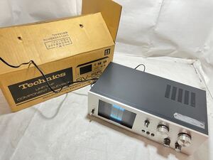 当時物　テクニクス　technics　sv-55　uhf/vhf　コンポーネント　テレビジョン　元箱付き　component television　楽88