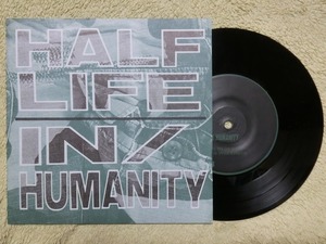 中古 7”EP レコード JPN盤 HG-017 / Half Life / In/Humanity Half Life / In/Humanity / 1994年 