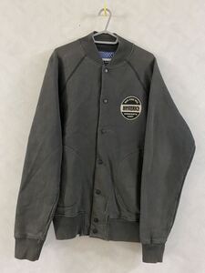 HYSTERIC GLAMOUR スウェットブルゾン フリーサイズ ヒステリックグラマー 日本製 ヴィンテージ 90s JACKET スタジャン 古着