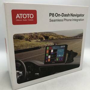 【通電確認済】ATOTO P8 7インチ タッチスクリーン カーナビ ワイヤレスAndroid Auto & Mirror Link P807SDRM /Y21625-J1