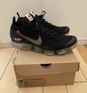 30cm OFF-WHITE × NIKE AIR VAPORMAX オフホワイト airmax