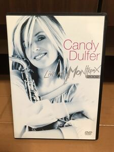 希少! candy dulfer☆live at montreux 2002☆キャンディダルファー☆DVD☆国内盤☆人気！貴重！レア！ジャンク！