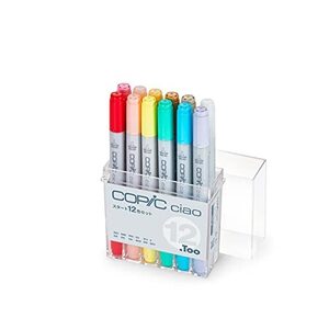 コピック(COPIC)Too コピック チャオ スタート 12色セット 日本製 多色 イラストマーカー マーカー マーカ