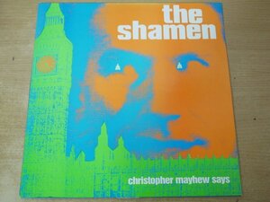 Y4-115＜12inch/soma3t＞The Shamen / Christopher Mayhew Says