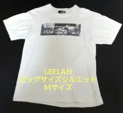 LEFLAH プリント　Tシャツ　ビッグサイズシルエット　Mサイズ