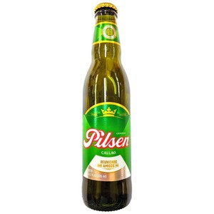 ピルセン 瓶ビール 305ml Cerveza Pilsen Callao ビール ペルー リマ