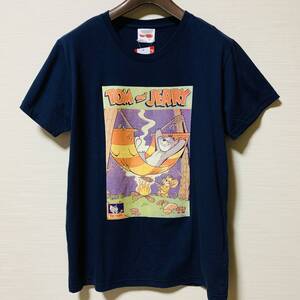 Tom and Jerry (トムとジェリー) Men Tシャツ サイズはLL(XL) トム ジェリー ワーナブラザース アメリカンアニメ (新品タグ付き未使用品)