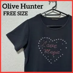 【希少】Olive Hunter 半袖Tシャツ カジュアルTシャツ トップス 黒