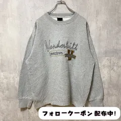 古着 used　長袖刺繍カレッジロゴスウェット　グレー　ヴァンダービルト大学　USA　レトロ　メンズ　レディース