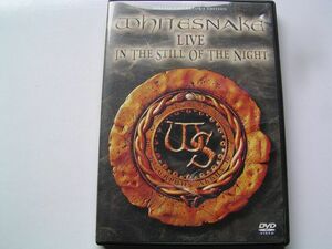 ★名作！ホワイトスネイク WHITESNAKE ★ LIVE IN THE STILL OF THE NIGHT / CD+DVD・国内正規版ＤＶＤ中古品・2点以上落札で送料無料！