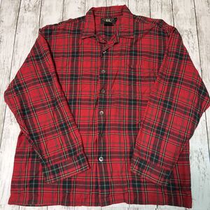 90s RRL DOUBLE RL ダブルアールエル 三つ星タグ チェック 長袖シャツ