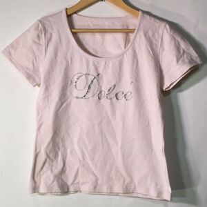 Dolce ドルチェ Tシャツ(ライトピンク)