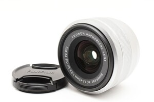 【外観美品】 FUJIFILM フジフィルム XC15-45mm F3.5-5.6 OIS PZ S シルバー