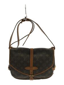 LOUIS VUITTON◆ソミュール30_モノグラム_BRW/PVC/BRW