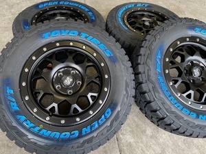 4本セット XTREME-J XJ04 16x7.0J 5/114.3 +35 SBK TOYO トーヨー オープンカントリー R/T 235/70R16 WL RAV4 フォレスター アウトランダー