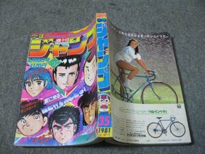 FSLe1981/08/10：少年ジャンプ/高橋よしひろ/鳥山明/車田正美/高橋陽一/池沢さとし/新沢基栄/小谷憲一/ジョージ秋山/前川K三/宮下あきら