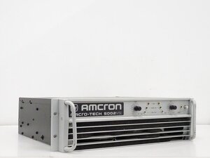 ■□AMCRON MACRO-TECH 5002VZ 業務用 パワーアンプ MA-5002VZ アムクロン□■026964001J□■