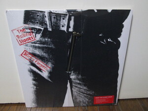 sealed 未開封 STICKY FINGERS (ベロ型ZIPPED COVER 180G 2LP) ROLLING STONES ローリング・ストーンズ (with Eric Clapton) vinyl