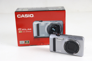 【動作OK】CASIO EXILIM EX-ZR400 カシオ デジタルカメラ デジカメ 24mm 12.5x f=4.24-53.0mm 1:3.0-5.9 箱付 コンパクトカメラ 013JSOJO23