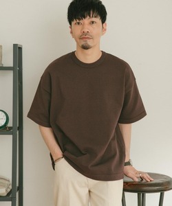 ITEMS URBANRESEARCH　マシンウォッシャブル 天竺ニットTシャツ L