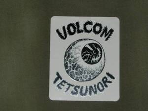 USA入手 ボルコム【TETSUNORI TAWARAYA × VOLCOM】コラボステッカー約7.0 x 8.0㌢