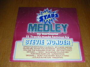 美盤UK12◆STARS MEDLEY　STEVIE WONDER