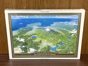 廃番 フィルム未開封 GEOART Mt FUJI 富士山 富士五湖 ジグソー パズル JIGSAW PUZZLE MADE IN JAPAN 日本製 1000ピース レトロ 登山 日本