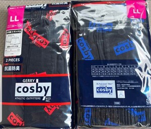 cosby　コスビー　LLサイズ　前開き　トランクス　パンツ　４枚セット　新品未使用品　抗菌防臭　前開き　メンズ　下着