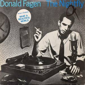 ２色刷りタイトル！ブラジル盤LPオリジ 高音質MASTERDISK刻印&SLM刻印！Donald Fagen / The Nightfly 1982年 Warner 26.090 Steely Dan AOR