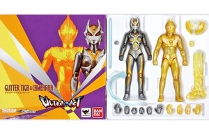 中古フィギュア ULTRA-ACT グリッターティガ＆カミーラセット 「ウルトラマンティガ THE FINAL ODYSSEY」