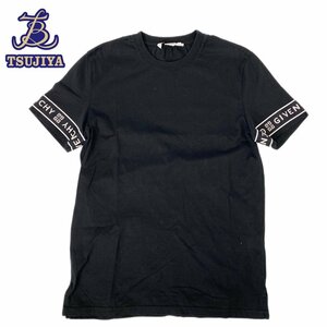 GIVENCHY ジバンシイ　半袖Tシャツ　袖スソロゴ　ブラック　#S　メンズ　中古AB【辻屋質店A2548】