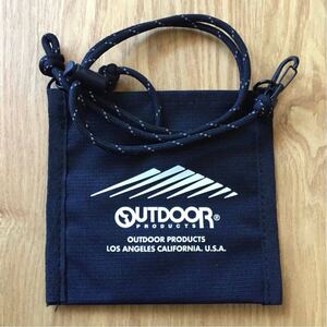 未使用 OUTDOOR PRODUCTS Neck Pouch アウトドアプロダクツ ネックポーチ ショルダーバッグ USA アメリカ ロサンゼルス アウトドアブランド