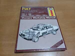 ■未開封/即決送料無料■ヘインズ HAYNES/FIATフィアットREGATAレガータ1984-1988オーナーズワークショップマニュアル1299.1301.1498.1585