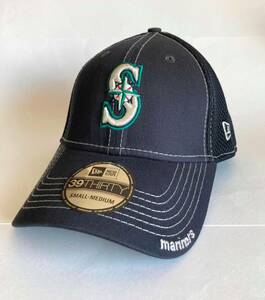 New Era ニューエラ MLB Seattle Mariners シアトル マリナーズ Core Neo 39THIRTY Flex Fit キャップ サイズ S - M