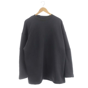 ミスターハリウッド N.HOOLYWOOD 23AW CREWNECK LONG SLEEVE スウェット トレーナー 裏起毛 長袖 40 グレー /DF ■OS ■AD レディース