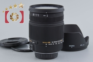 【中古】SIGMA シグマ 18-250mm f/3.5-6.3 DC OS HSM ペンタックス用