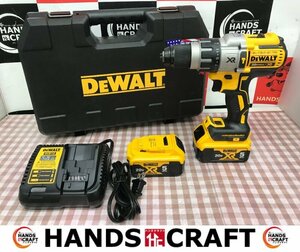 DEWALT　未使用品　DCD996　コードレス　ハンマドリル　ドリルドライバ　20V　バッテリ×2/充電器　デウォルト【ハンズクラフトうるま店】