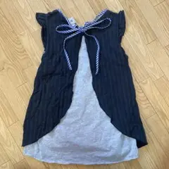 Tシャツ　ノースリーブ　BLEU H,