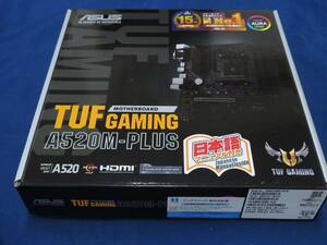 未使用　ASUS TUF GAMING A520M-PLUS　マザーボード　*0129-9