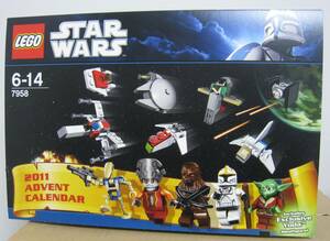 LEGO7958 スターウォー アドベントカレンダー　2011 LEGO STAR WARS ADVENE CALENDER 中古品