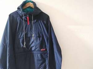 80s 90s 希少モデル　Columbia アノラックパーカー L ネイビー■FreshService llbean EBTEK eddie bauer needles タコマフジ　SOUTH2 WEST8